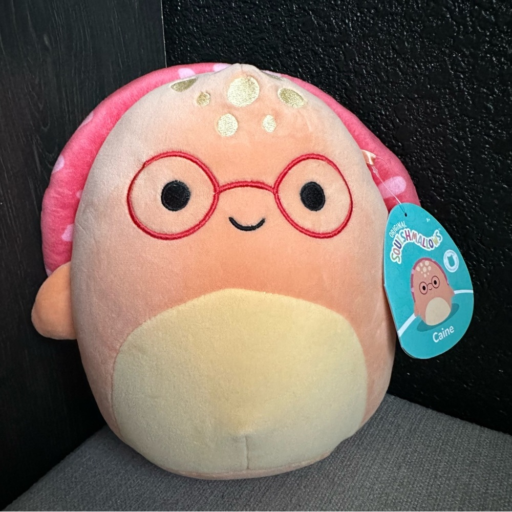 8” 🐢 Caine The Turtle FTM Squishmallows NWT